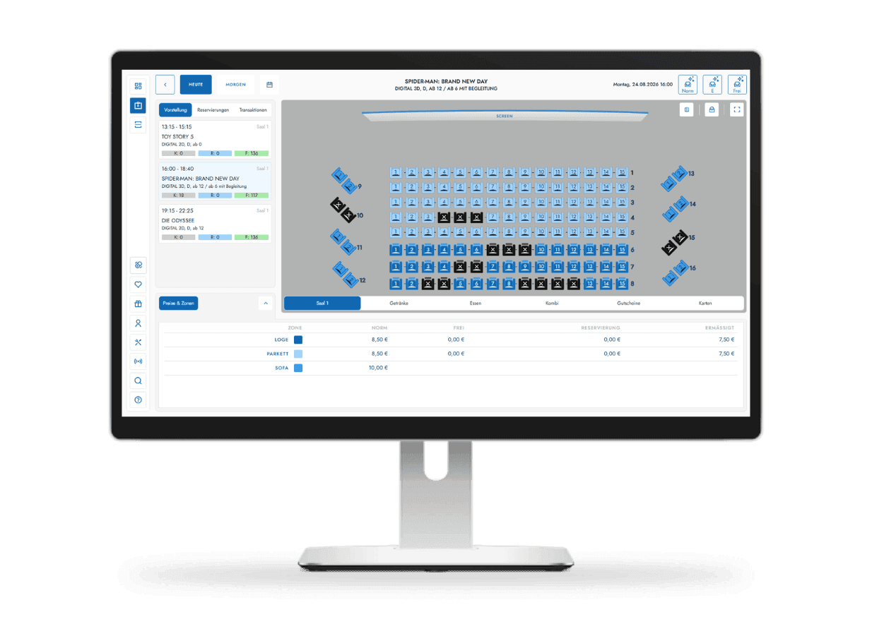 cinetixx kassensoftware