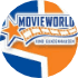 Movieworld Film & Entertainment logo featuring a star, film strip, and blue-orange background.